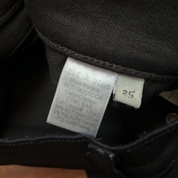 Like New Rag & Bone Yuki High Waist Jean in Coal Bar - Picture 15 of 16